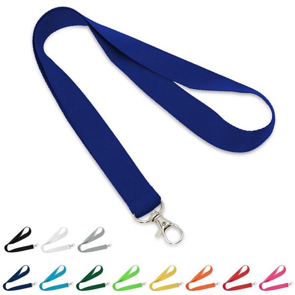 Porte-badges publicitaires - Tour de cou ECO 20 mm personnalisable en polyester - 12 coloris disponibles_0