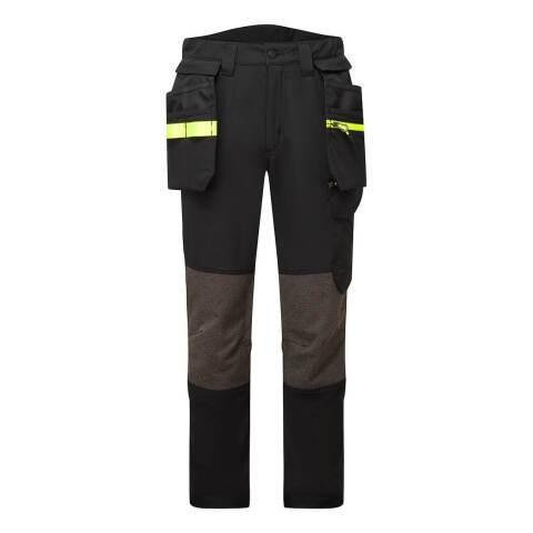 PORTWEST EV440 PANTALON DE TRAVAIL STRETCH HOLSTER EV4 NOIR - TAILLE 41 - STANDARD
