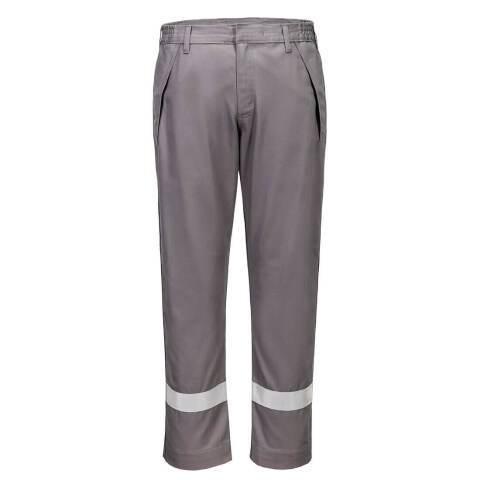 PORTWEST FR417 PANTALON MULTIRISQUES 280G GRIS - TAILLE 34 - STANDARD
