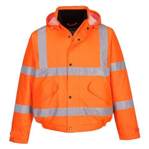PORTWEST S463 BLOUSON HI-VIS ORANGE - TAILLE 4XL