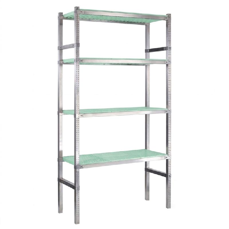 Rayonnage inox l.600 x p.500 - vert - storinox - 1905540_0