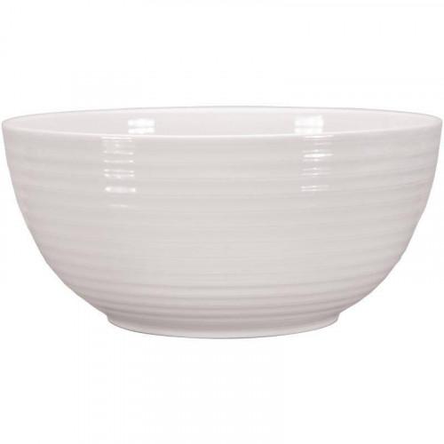 SALADIER EN PORCELAINE BLANCHE INTENZZO - H.130 MM X Ø 320 MM