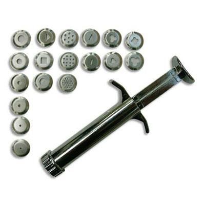 SERINGUE POUR PÂTE À MODELER AVEC 19 EMBOUTS DIFFÉRENTS