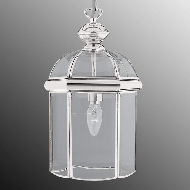SEARCHLIGHT SUSPENSION ARLIND, Ø 18 CM, CHROMÉE
