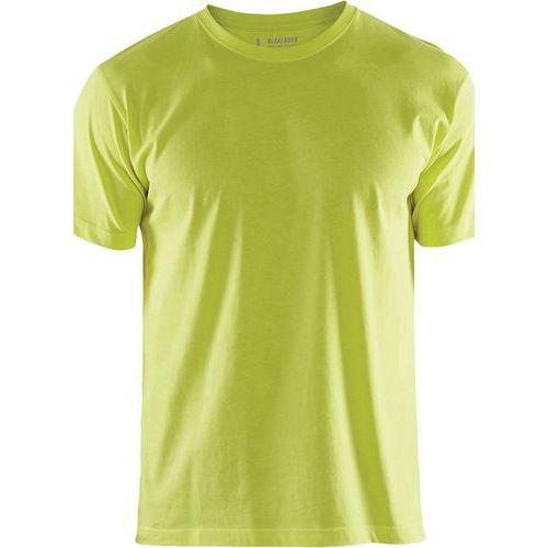 T-SHIRT JAUNE FLUORESCENT TAILLE M - BLAKLADER