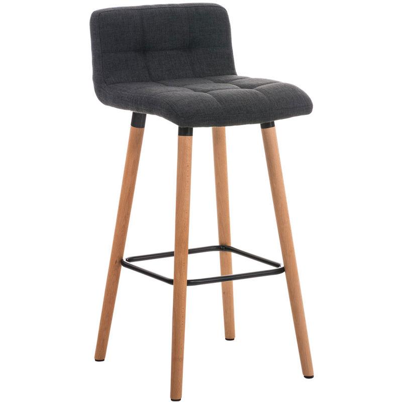 chaise de bar dossier rond tissus moletonnée chaise de bar dossier rond tissus moletonnée