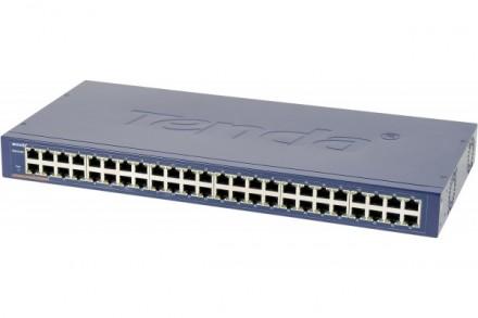 Switch rackable Tenda TEH1048 - 48 ports RJ45 10/100 Mbps - Compatible IEEE 802.3/802.3u_0