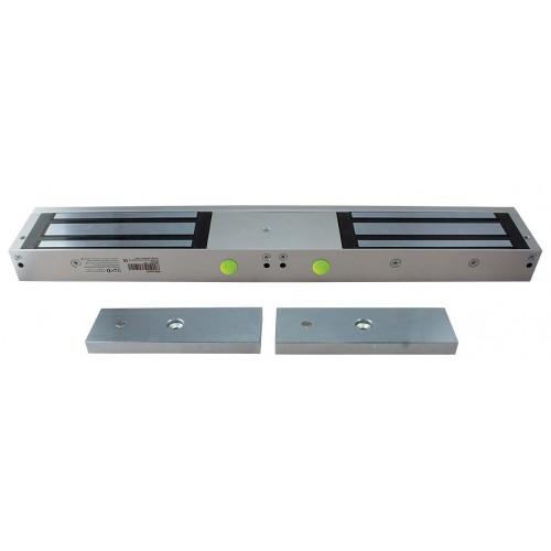 VENTOUSE ÉLECTROMAGNÉTIQUE - POSE EN APPLIQUE - SÉRIE 2X550KG - 12/24V HA IZYX
