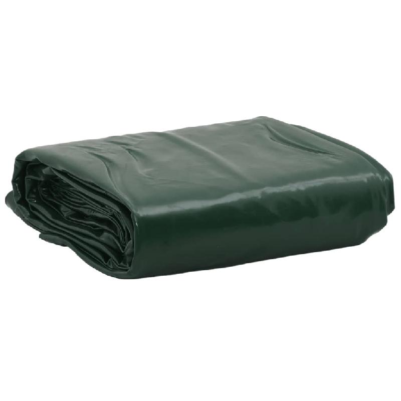 Vidaxl bâche vert 5x6 m 650 g/m² 156055_0