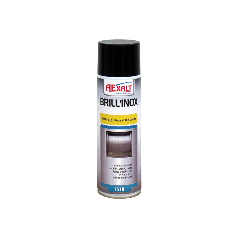 NETTOYANT BRILL'INOX AÉROSOL 650ML - AEXALT - 1518