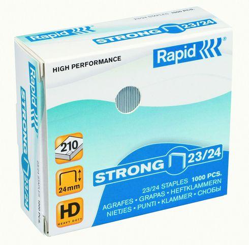 AGRAFE RAPID 23/24 FORTE GALVANISÉE - BOÎTE DE 1000