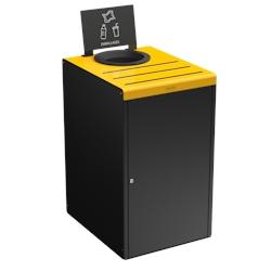 Rossignol - Meuble de tri restaurant collectif ado 90L ALITRI - jaune - jaune acier 55792_0