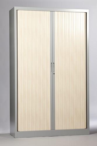 Armoire à rideaux - AHR12 - 1980 x 1200 x 440 mm - 4 tablettes_0