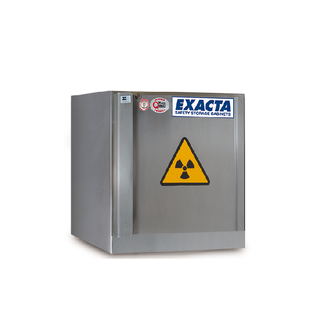 Armoire anti-feu 90 mn sous paillasse 1 porte pour produits radioactifs - NF-EN 14470 BVQI - 595x600x620+80 mm_0