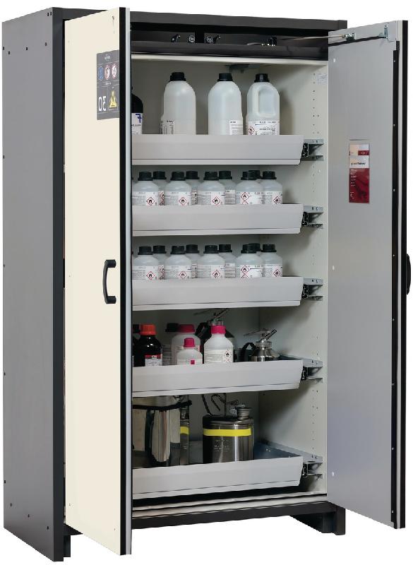 ARMOIRE SÉCURITÉ Q-CLASSIC-30 Q30.195.116 GRIS/BLANC - MANUTAN COLLECTIVITÉS