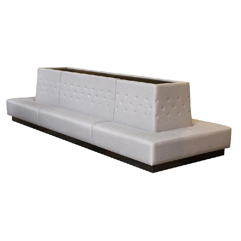 Banquette BQ 10 - Dimensions personnalisables - Hauteur 90-100 cm, Longueur au m.l., Assise 49 cm_0
