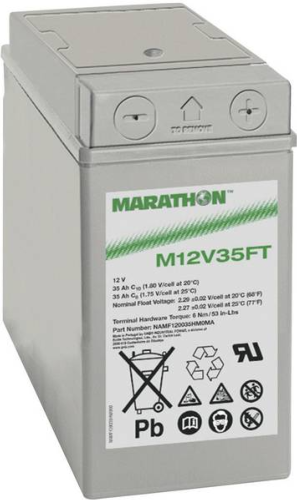 Batterie MARATHON M12V35FT 12v 35ah_0