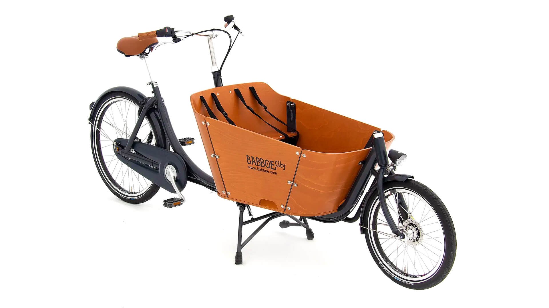 Biporteur Babboe City - Grand coffre pour 4 enfants - Boite Nexus 7 vitesses_0