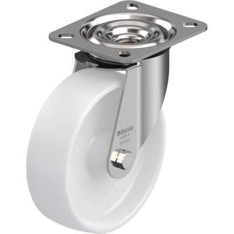 BLICKLE - ROULETTE PIVOTANTE Ø 125MM BANDAGE POLYAMIDE PA 6.6 150KG - LEX-PO 125G
