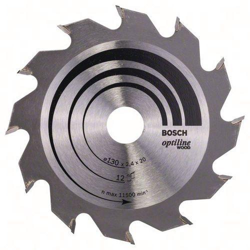 BOSCH 1 OPTILINE WOOD POUR SCIES CIRCULAIRES PORTATIVES