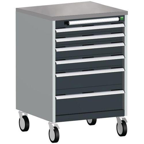 BOTT 1 ARMOIRE À TIROIRS ROULANTE CUBIO SLR-668-6.1 - BOTT