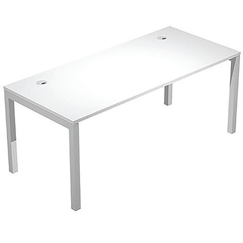 BUREAU PIED MÉTAL TRENDY ÉPAISSEUR 25MM 180CM CHÊNE CANADIEN - ARTARREDI