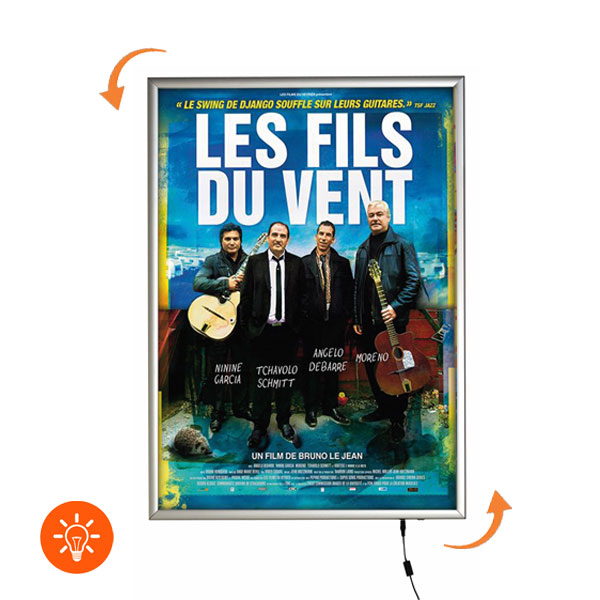 Cadre Clic Clac lumineux LED 70 x 50 cm Réf : 215515_0