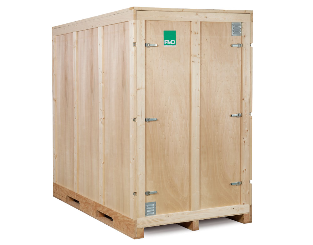 Caisse garde-meuble en bois robuste 12m3 pour les déménageurs et les logisticiens_0