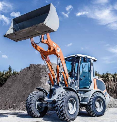 Chargeuse sur pneus - Capacité du godet 1,0 m3 - Weycor AR 440_0