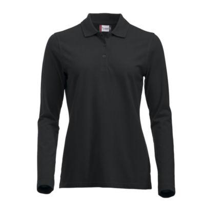 Clique polo ml femme noir m_0