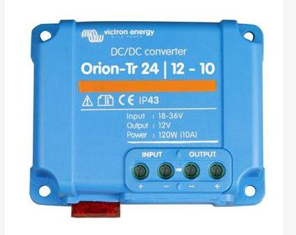Convertisseur DC/DC Orion-Tr 24V-12V 10A Victron - Plage de tension 18-35V - Rendement 97%_0