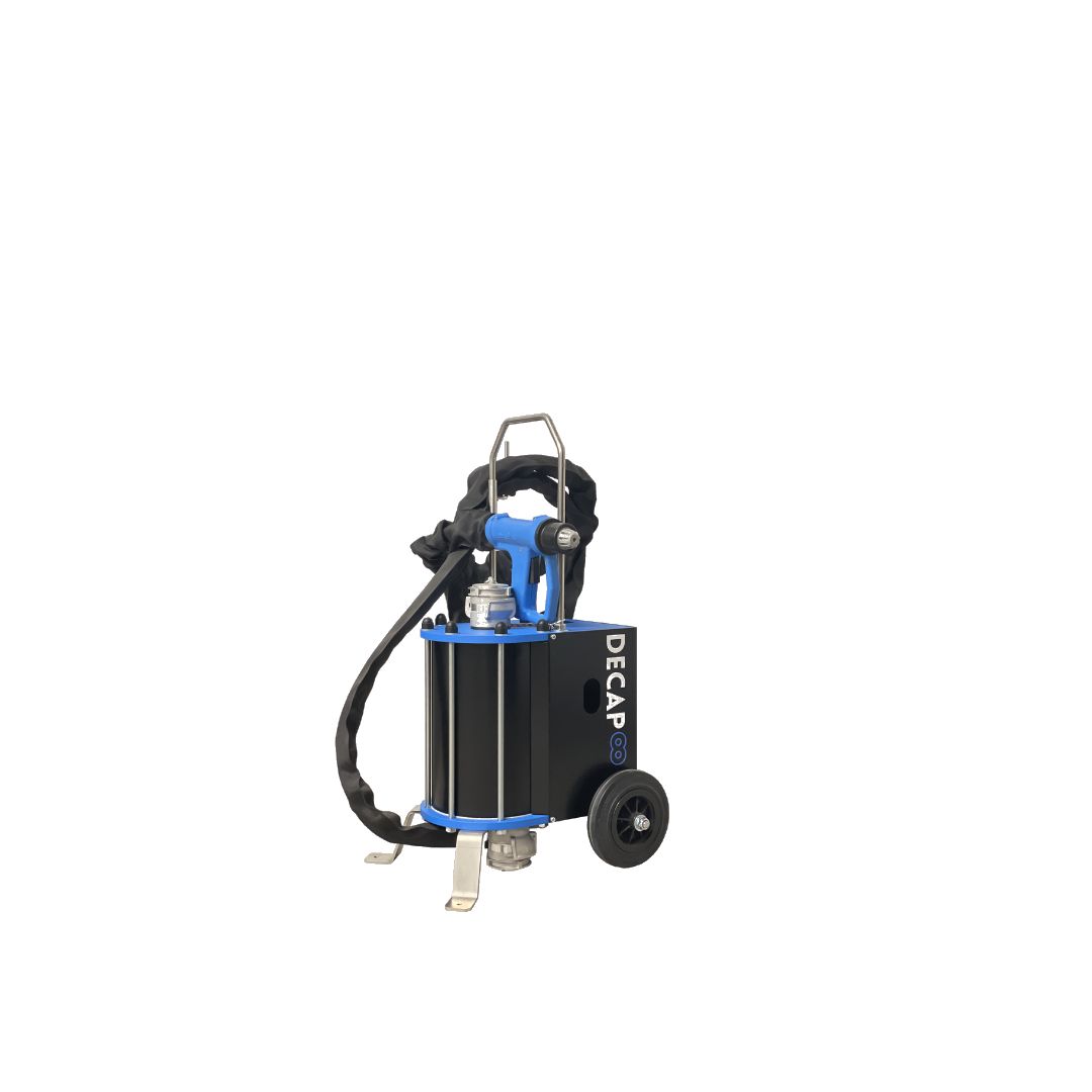 Aérogommeuse DECAP 8 - machine de décapage portable SEDA - pression de travail 0,5 à 8 bars - fabrication française_0