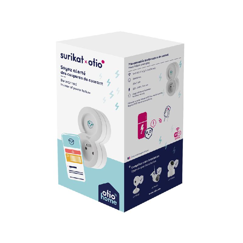 Détecteur de coupure électrique connecté Surikat - Otio - Compatible Google Home et Amazon Alexa_0