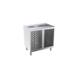 Module Glissières Sans Plan de Travail Gastronorm GN 1/1 Profondeur 600mm - Distform - l40- L- P60- h85- Acier Inoxydable - 698142791216_0