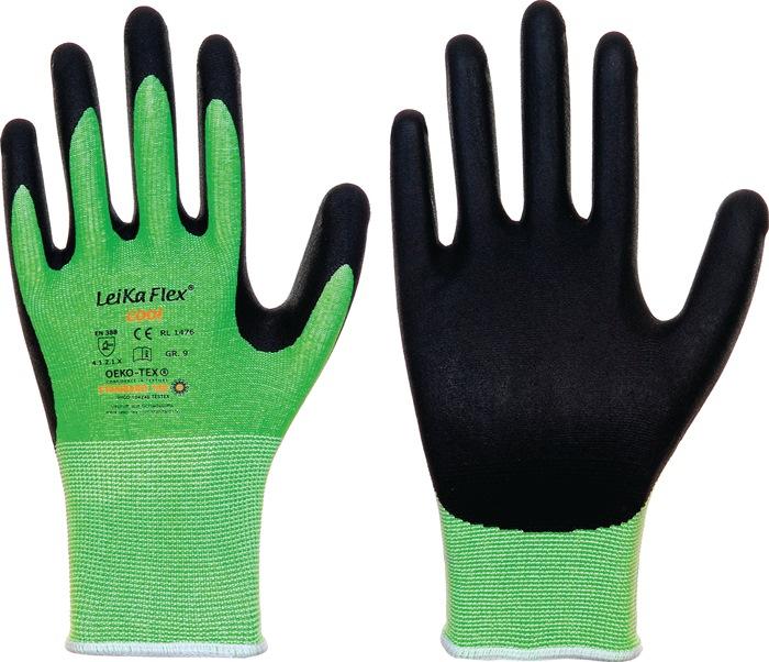 Gant LeikaFlex® Cool taille 9 vert/noir EN 388/EN 420 catégorie EPI II EN 388/EN 420 12 paires LEIPOLD_0