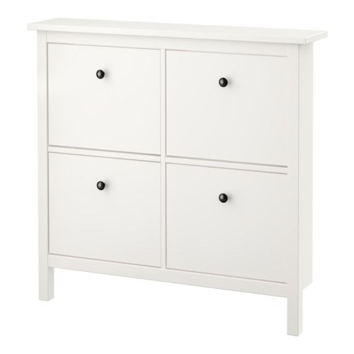 Hemnes Range Chaussures 4 Casiers Blanc