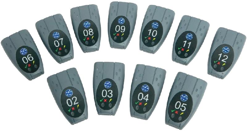 KIT DE 11 TERMINAISONS ACTIVES (ID 2 À 12) - POUR LANXPLORER, SIGNALTEK, NAVITEK - IDN150050