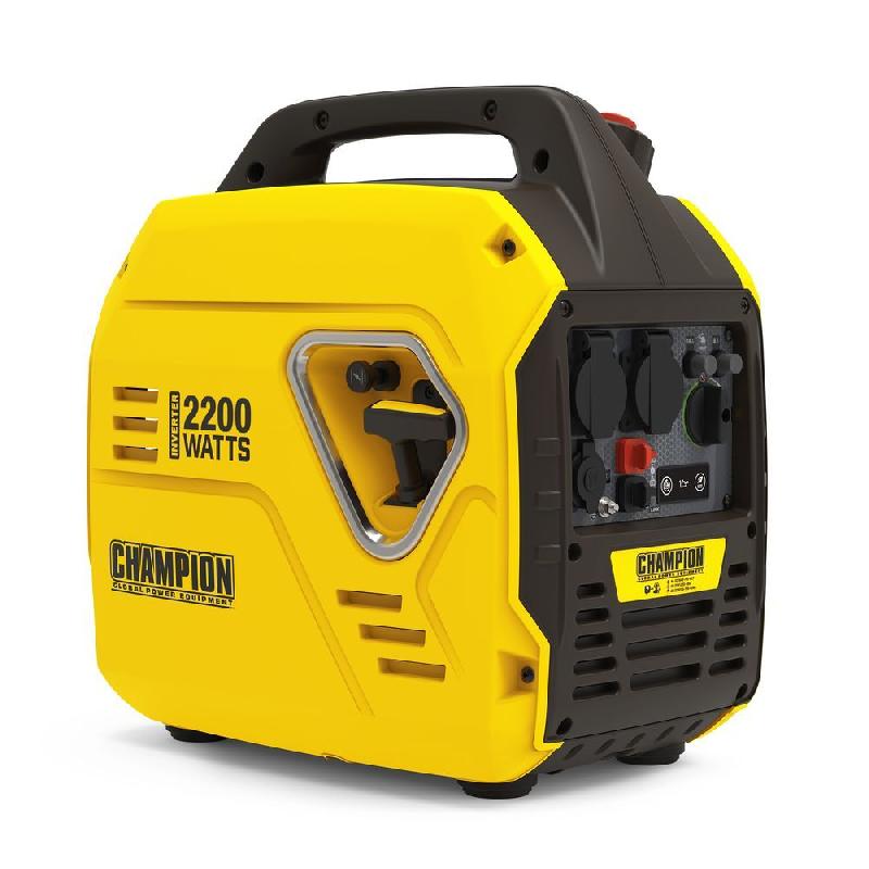 Inverter essence 2200 watt 'Mighty Atom' - 79cc Champion - compact et léger - 44 x 28,5 x 44,5 cm_0