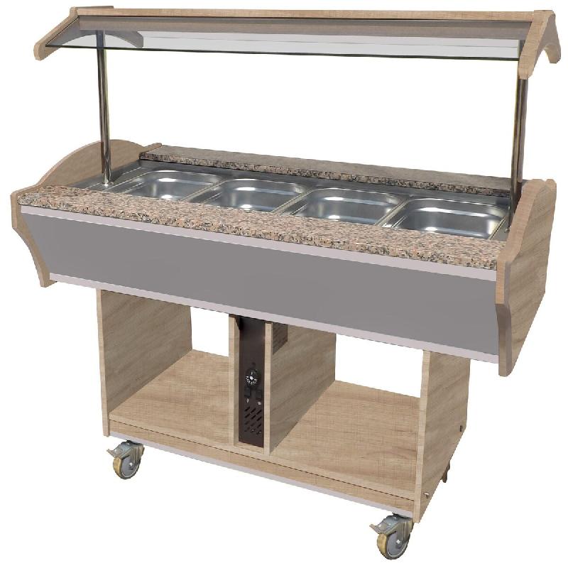 ITALCONCEPT L2G Buffet Bain-Marie Central Chauffant, - 3616350027832_0