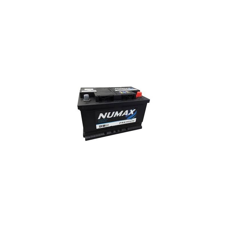 Batterie 12 V 110 Ah sans entretien - NUMAX I Acontre-courant