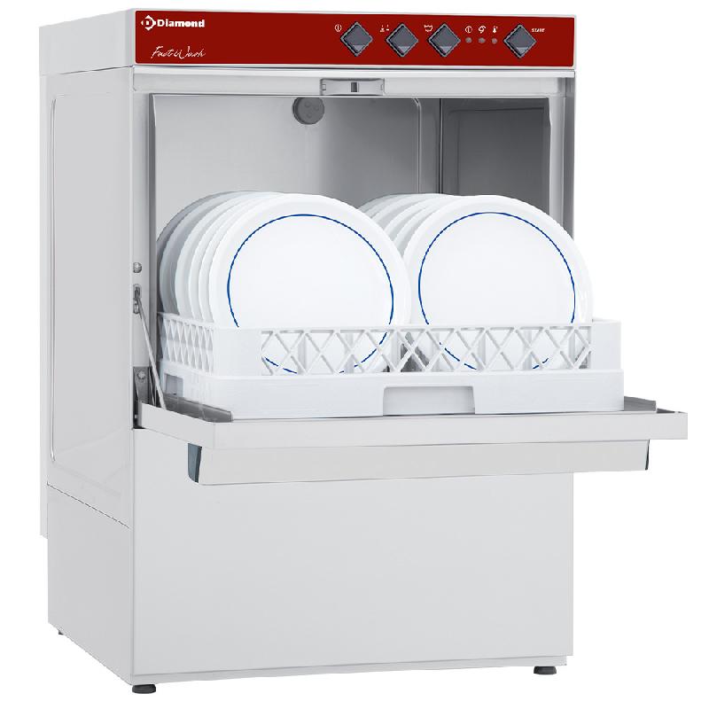 Lave vaisselle professionnel electrique panier 500x500mm avec adouc... - PDC502/6-A_0