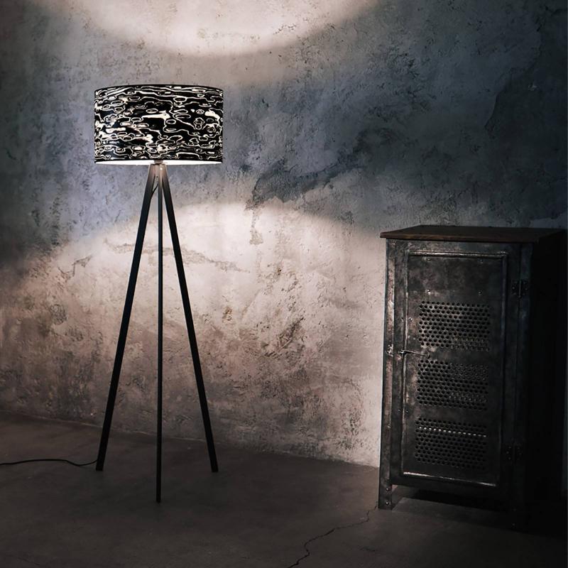LEUCHTNATUR ATTICUS LAMPADAIRE NERO NOIR