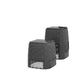 Lot de 30 composteurs 630l - gris 0733968141125_0