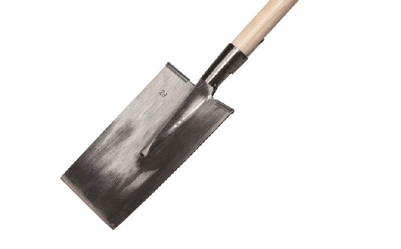 Louchet Senlis - Acier poli 1.9kg - 28x17cm - Manche pomme 100cm - Gouvy - Référence 527601_0