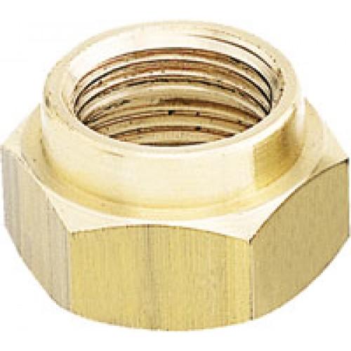 MANCHON LAITON 6 PANS FEMELLE / FEMELLE AVEC ÉPAULEMENT BRUT Ø 20/27 RÉDUIT Ø 15/21 BRICOZOR