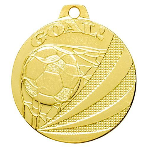 MÉDAILLE - FOOTBALL BALLON - OR - 40 MM