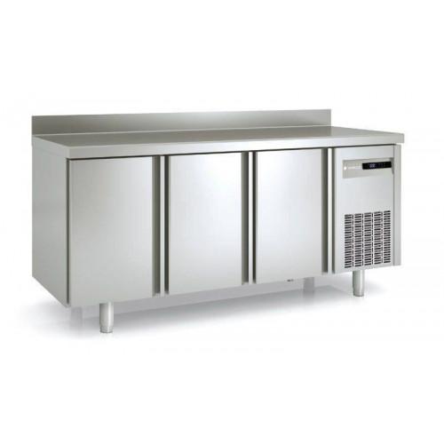 MEUBLE GN 1/1 - RÉFRIGÉRÉ FROID NÉGATIF PROFESSIONNEL CORECO - 3 PORTES 450 L