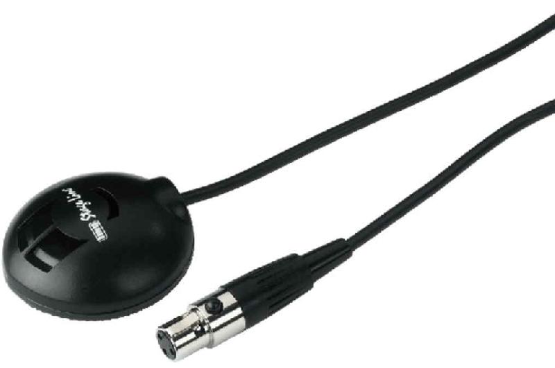 Microphone de réunion ECM 300B MONACOR - fil gris/noir - électret/semi-cardioïde - bande passante 30-20000 Hz_0