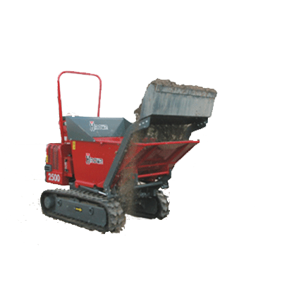 Mini-dumper sur chenilles Hinowa HP 2500 - 2500 kg de charge - moteur diesel Yanmar 24 HP_0