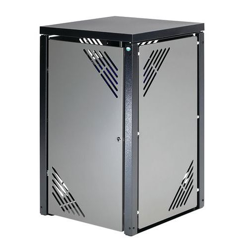 MODULE COMPLÉMENTAIRE POUR ABRI POUBELLE 120L ACIER - VAR